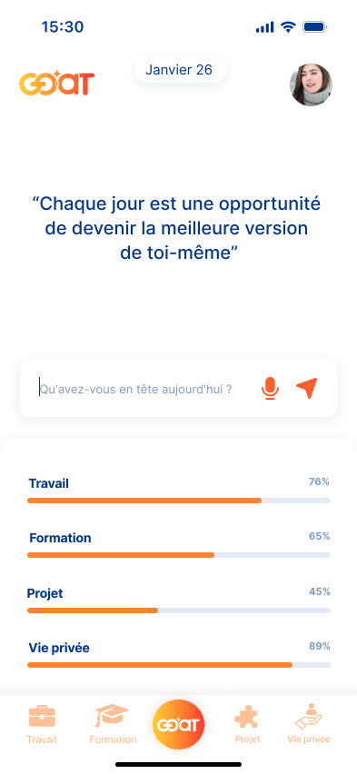 The Goat - Dashboard